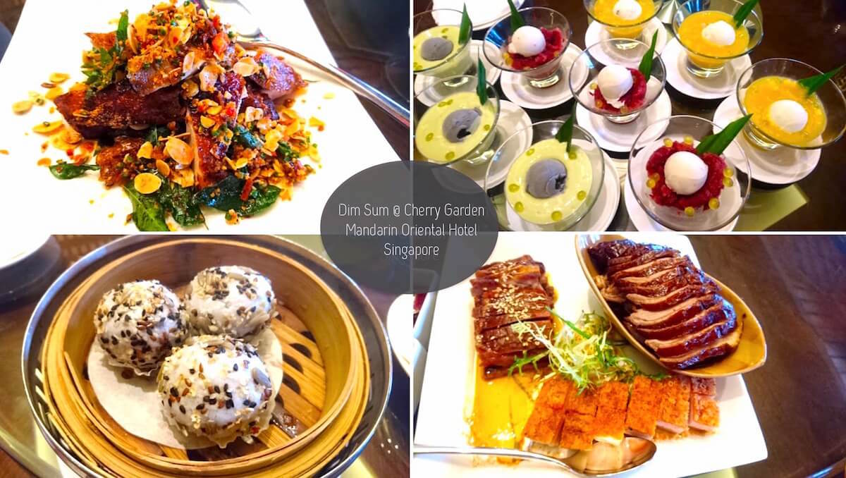 Dim Sum @ Cherry Garden - Mandarin Oriental, Singapore Dim Sum @ Cherry Garden - Mandarin Oriental, Singapore